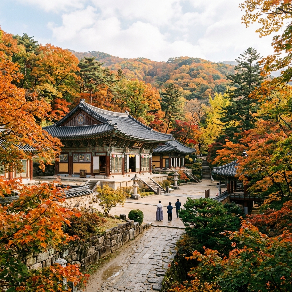 법주사 (Beopjusa Temple)